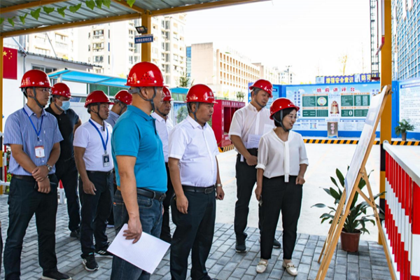 蓮都區(qū)2022年質量月活動暨“樣板引路，全面提升質量安全水平”現場觀摩會在浙江中立建設承建項目召開